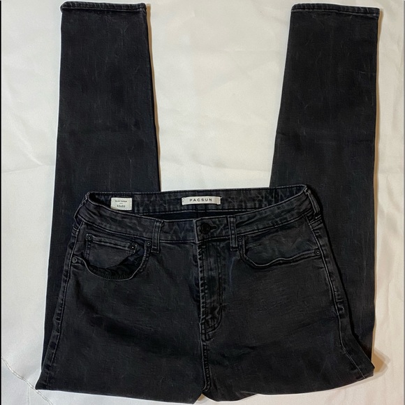 PacSun Other - PACSUN SKINNY TAPERED JEANS
Men’s 32 x 32
Faded Black 
Excellent condition
